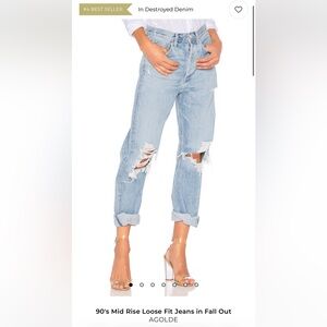 AGOLDE 90’s Mid Rise Loose Fit Jeans